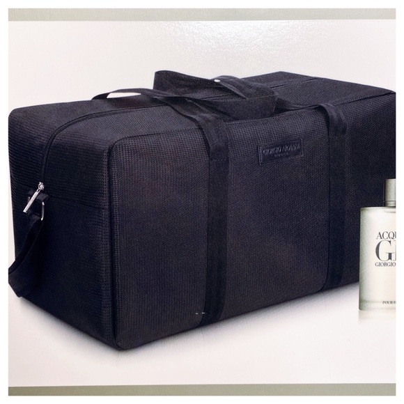 giorgio armani travel bag